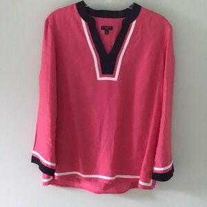 Talbots Linen Top tunic, size Mp.